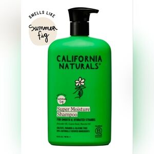 California Naturals Super Moisture Shampoo Summer Fig 16.5 OZ New